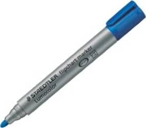 Marcatore Lumocolor Flipchart 356 - a base d'acqua - punta tonda 2 mm - blu - Staedtler [multipack] 10 pezzi Cancelleria e prodotti per ufficio/Penne matite scrittura e correzione/Marcatori ed evidenziatori/Pennarelli indelebili e marcatori Eurocartuccia - Pavullo, Commerciovirtuoso.it
