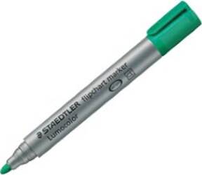 Marcatore Lumocolor Flipchart 356 - a base d'acqua - punta tonda 2 mm - verde - Staedtler [multipack] 10 pezzi Cancelleria e prodotti per ufficio/Penne matite scrittura e correzione/Marcatori ed evidenziatori/Pennarelli indelebili e marcatori Eurocartuccia - Pavullo, Commerciovirtuoso.it