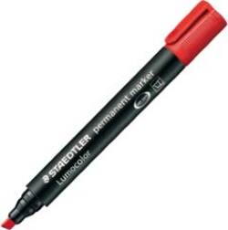 Marcatore Lumocolor Permanent 350 - punta a scalpello - tratto 2 - 5 mm - rosso - Staedtler [multipack] 10 pezzi Cancelleria e prodotti per ufficio/Penne matite scrittura e correzione/Marcatori ed evidenziatori/Pennarelli indelebili e marcatori Eurocartuccia - Pavullo, Commerciovirtuoso.it