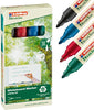 Marcatore per lavagne bianche 28 EcoLine - punta conica 1 50 - 3 00 mm - Edding - astuccio 4 pezzi Cancelleria e prodotti per ufficio/Penne matite scrittura e correzione/Marcatori ed evidenziatori/Marcatori cancellabili a secco e liquidi Eurocartuccia - Pavullo, Commerciovirtuoso.it