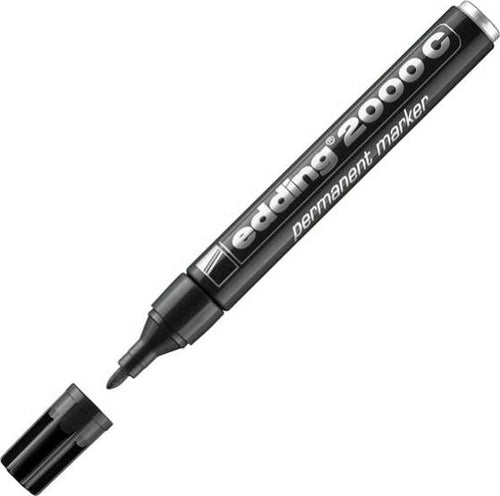 Marcatore permanente 2000C - punta tonda da 1 50mm a 3 00mm - nero - Edding [multipack] 10 pezzi Cancelleria e prodotti per ufficio/Penne matite scrittura e correzione/Marcatori ed evidenziatori/Pennarelli indelebili e marcatori Eurocartuccia - Pavullo, Commerciovirtuoso.it