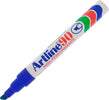 Marcatore permanente A 90 - punta scalpello - 2 - 5 mm - blu - Artline Cancelleria e prodotti per ufficio/Penne matite scrittura e correzione/Marcatori ed evidenziatori/Pennarelli indelebili e marcatori Eurocartuccia - Pavullo, Commerciovirtuoso.it