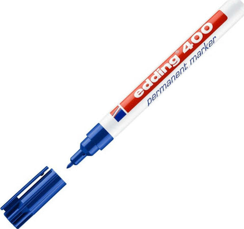 Marcatore permanente Edding 400 - punta conica - tratto 2 00-4 00mm - blu - Edding [multipack] 10 pezzi Cancelleria e prodotti per ufficio/Penne matite scrittura e correzione/Marcatori ed evidenziatori/Pennarelli indelebili e marcatori Eurocartuccia - Pavullo, Commerciovirtuoso.it