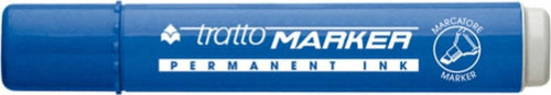 Marcatore permanente Marker - punta a scalpello - tratto 6 50mm - blu - Tratto [multipack] 12 pezzi Cancelleria e prodotti per ufficio/Penne matite scrittura e correzione/Marcatori ed evidenziatori/Pennarelli indelebili e marcatori Eurocartuccia - Pavullo, Commerciovirtuoso.it