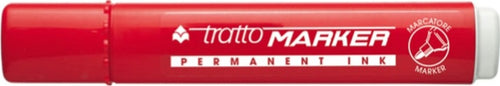 Marcatore permanente Marker - punta tonda - tratto 2 50mm - rosso - Tratto [multipack] 12 pezzi Cancelleria e prodotti per ufficio/Penne matite scrittura e correzione/Marcatori ed evidenziatori/Pennarelli indelebili e marcatori Eurocartuccia - Pavullo, Commerciovirtuoso.it