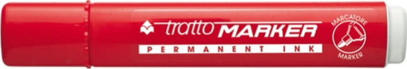Marcatore permanente Marker - punta tonda - tratto 2 50mm - rosso - Tratto [multipack] 12 pezzi Cancelleria e prodotti per ufficio/Penne matite scrittura e correzione/Marcatori ed evidenziatori/Pennarelli indelebili e marcatori Eurocartuccia - Pavullo, Commerciovirtuoso.it