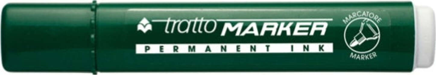 Marcatore permanente Marker - punta tonda - tratto 2 50mm - verde - Tratto [multipack] 12 pezzi Cancelleria e prodotti per ufficio/Penne matite scrittura e correzione/Marcatori ed evidenziatori/Pennarelli indelebili e marcatori Eurocartuccia - Pavullo, Commerciovirtuoso.it