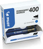 Marcatore Permanente Markers 400 - punta scalpello 4 50 mm - blu - Pilot - conf. 15 + 5 pezzi Cancelleria e prodotti per ufficio/Penne matite scrittura e correzione/Marcatori ed evidenziatori/Pennarelli indelebili e marcatori Eurocartuccia - Pavullo, Commerciovirtuoso.it