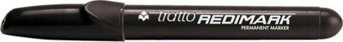 Marcatore permanente Redimark - punta a scalpello - tratto 6 50mm - nero - Tratto [multipack] 12 pezzi Cancelleria e prodotti per ufficio/Penne matite scrittura e correzione/Marcatori ed evidenziatori/Pennarelli indelebili e marcatori Eurocartuccia - Pavullo, Commerciovirtuoso.it