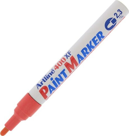 Marcatore perrmanente A 400 - a vernice - punta tonda - 2 3 mm - rosso - Artline Cancelleria e prodotti per ufficio/Penne matite scrittura e correzione/Marcatori ed evidenziatori/Pennarelli indelebili e marcatori Eurocartuccia - Pavullo, Commerciovirtuoso.it