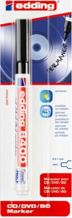 Marcatori per CD-DVD 8400-8500 RW - punta 1 mm - nero permanente - Edding [multipack] 10 pezzi Cancelleria e prodotti per ufficio/Penne matite scrittura e correzione/Marcatori ed evidenziatori/Pennarelli indelebili e marcatori Eurocartuccia - Pavullo, Commerciovirtuoso.it