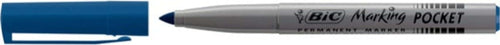 Marcatori permanente Marking a base d'alcool - punta pocket tonda 1 10mm - blu - Bic - conf. 12 pezzi Cancelleria e prodotti per ufficio/Penne matite scrittura e correzione/Marcatori ed evidenziatori/Pennarelli indelebili e marcatori Eurocartuccia - Pavullo, Commerciovirtuoso.it