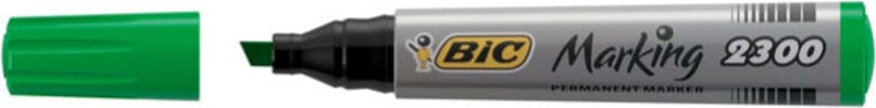 Marcatori permanente Marking a base d'alcool - punta scalpello da 3 70mm a 5 50mm - verde - Bic - conf. 12 pezzi Cancelleria e prodotti per ufficio/Penne matite scrittura e correzione/Marcatori ed evidenziatori/Pennarelli indelebili e marcatori Eurocartuccia - Pavullo, Commerciovirtuoso.it