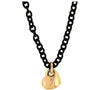 Marcello-Pane---Collana-catena-rubber-nera-e-ciondolo-cuorestorie