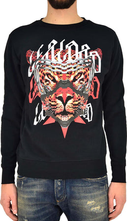 Marcelo-Burlon-Felpa-Girocollo-Nera-Uomo-Cotone-Mod.CMBA009S170680621088-da-uomo