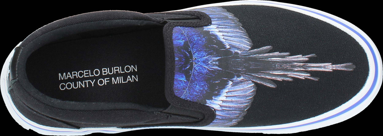 Marcelo-Burlon-Scarpe-basse-Nero-da-uomo
