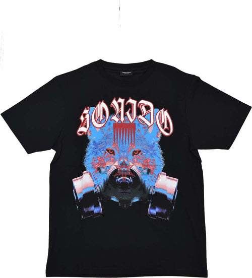 Marcelo-Burlon-T-shirt-Nera-Uomo-Cotone-Stampa-Mod.CMAA018S170010791088-da-uomo