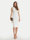 MAYE SL CHAIN MIDI DRESS