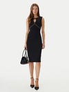MAYE SL CHAIN MIDI DRESS