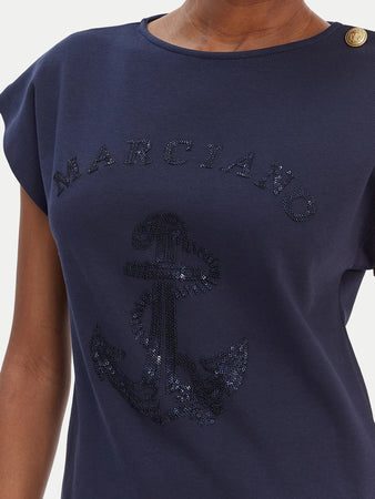 LYRIS SEQUINS T-SHIRT