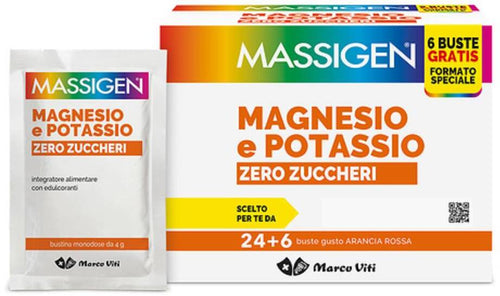Marco Viti Farmaceutici Spa Magnesio Potassio Zero24+6Bust