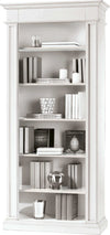 MARGARET---libreria-in-legno-massello-93x40x205-Bianco-Milani-Home