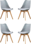 MARGOT---Set-di-4-sedie-moderna-imbottita-con-gambe-in-legno-Grigio-Milani-Home