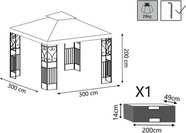 MARICA---gazebo-da-giardino-3x3-in-metallo-Antracite-Milani-Home