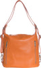 Marie---Borsa-da-Donna-Arancione-In-Vera-Pelle