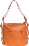 Marie---Borsa-da-Donna-Arancione-In-Vera-Pelle
