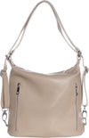 Marie---Borsa-da-Donna-Beige-In-Vera-Pelle