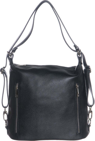 Marie---Borsa-da-Donna-Nera-In-Vera-Pelle