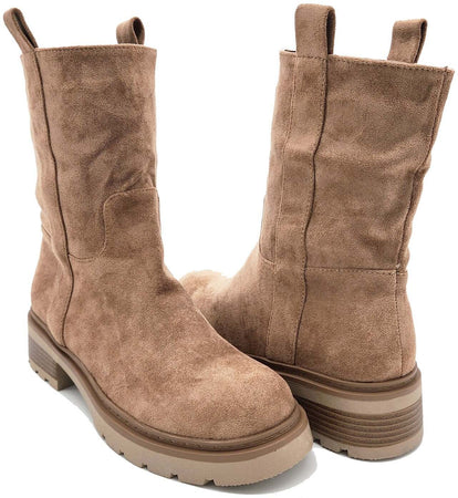 Mariem - Stivaletti in camoscio donna
