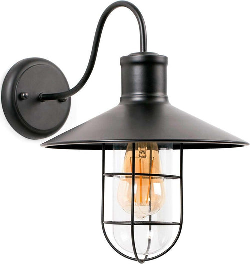 MARINA Lampada da parete nera Illuminazione/Illuminazione per interni/Illuminazioni per pareti/Applique Led Mall Home - Napoli, Commerciovirtuoso.it