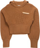 MARINE-SERRE-Half-cardigan-knit-sailor-sweater-in-camel-da-donna