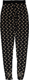 MARINE-SERRE-Leggings-Fuseaux-Moon-in-jersey-rigenerato-da-donna