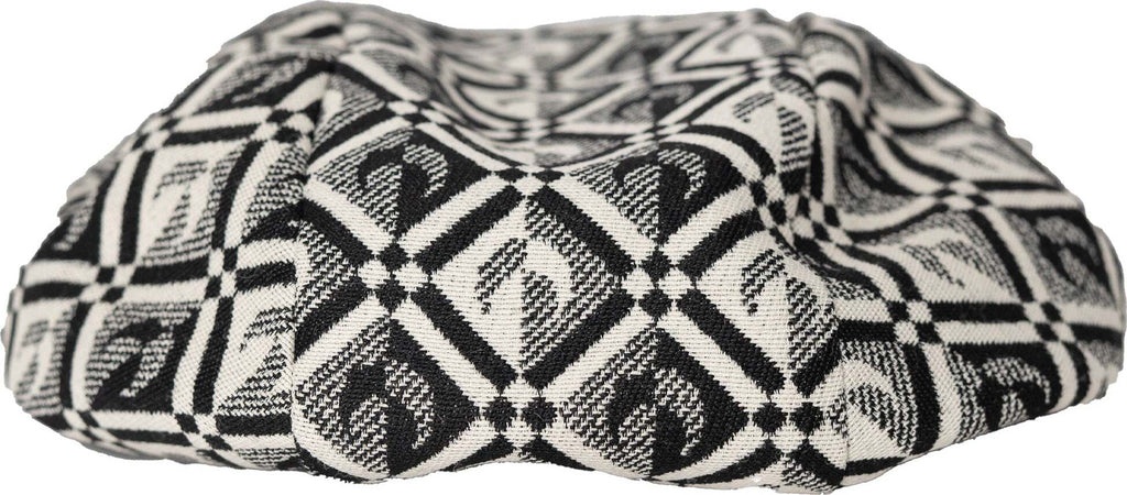 MARINE-SERRE-Moon-Diamant-Tailored-Beret-da-donna