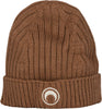 MARINE-SERRE-Moon-Logo-knit-beanie-in-camel-da-donna