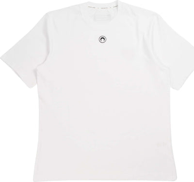 MARINE-SERRE-T-shirt-in-cotone-biologico-in-bianco-da-uomo