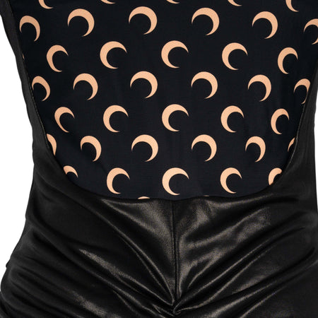 MARINE-SERRE-Vestito-plissettato-in-jersey-rigenerato-da-donna