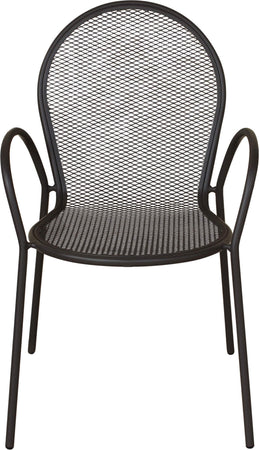 MARIS---poltrona-da-giardino-impilabile-in-ferro-Antracite-Milani-Home