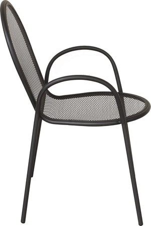 MARIS---poltrona-da-giardino-impilabile-in-ferro-Antracite-Milani-Home