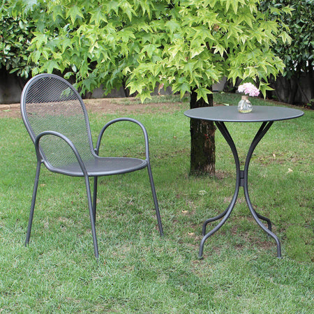 MARIS---poltrona-da-giardino-impilabile-in-ferro-Antracite-Milani-Home