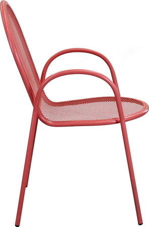 MARIS---poltrona-da-giardino-impilabile-in-ferro-Rosso-Corallo-Milani-Home