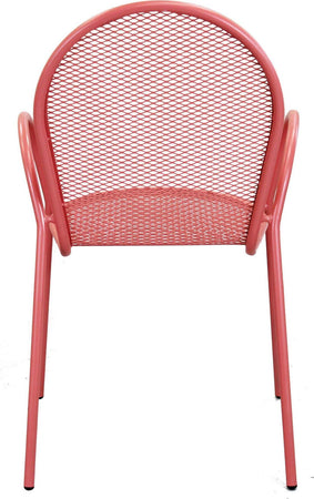 MARIS---poltrona-da-giardino-impilabile-in-ferro-Rosso-Corallo-Milani-Home