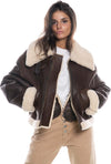 Marisol---Giacca-Donna-Testa-di-Moro-in-vero-montone-Shearling