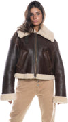 Marisol---Giacca-Donna-Testa-di-Moro-in-vero-montone-Shearling