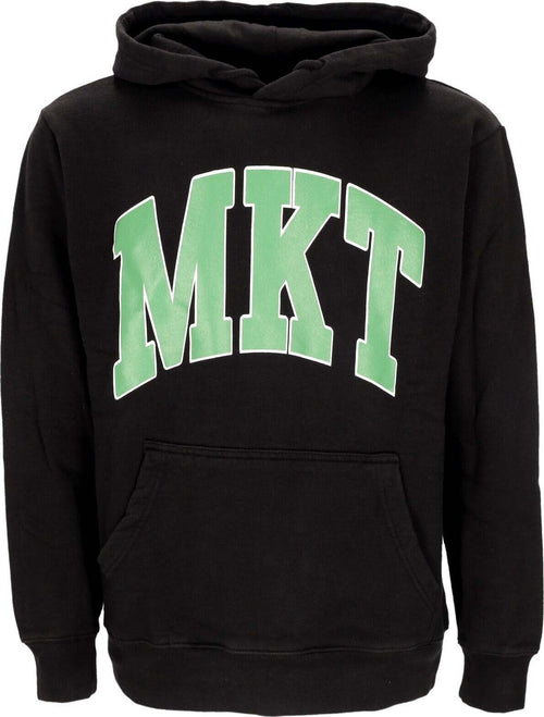 MARKET-Felpa-Cappuccio-Uomo-Arc-Hoodie-Washed-Black-da-uomo
