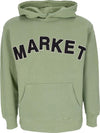 MARKET-Felpa-Cappuccio-Uomo-Community-Garden-Hoodie-Basil-da-uomo