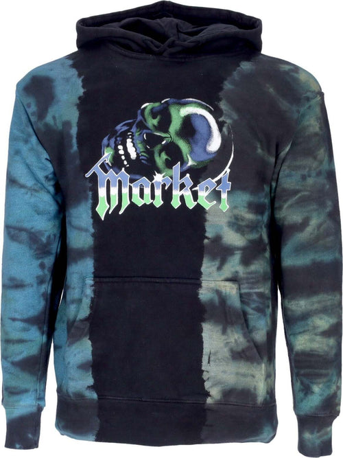 MARKET-Felpa-Cappuccio-Uomo-Killing-the-Game-Glow-In-the-Dark-Hoodie-Dark-Tie-Dye-da-uomo